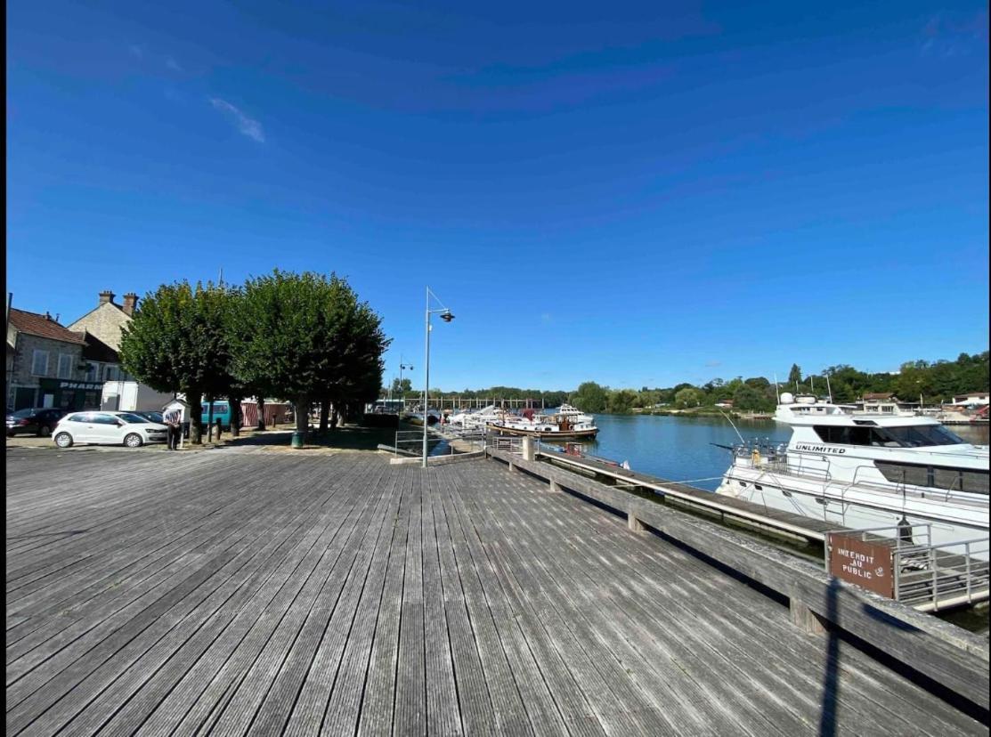 Studio La Promenade Sisley Daire Saint-Mammès Dış mekan fotoğraf